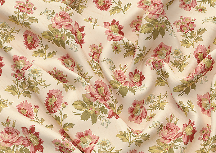 Shabby Chic by Rachel Ashwell Eloise, Vintage Pink - Roman Blind - Image 4